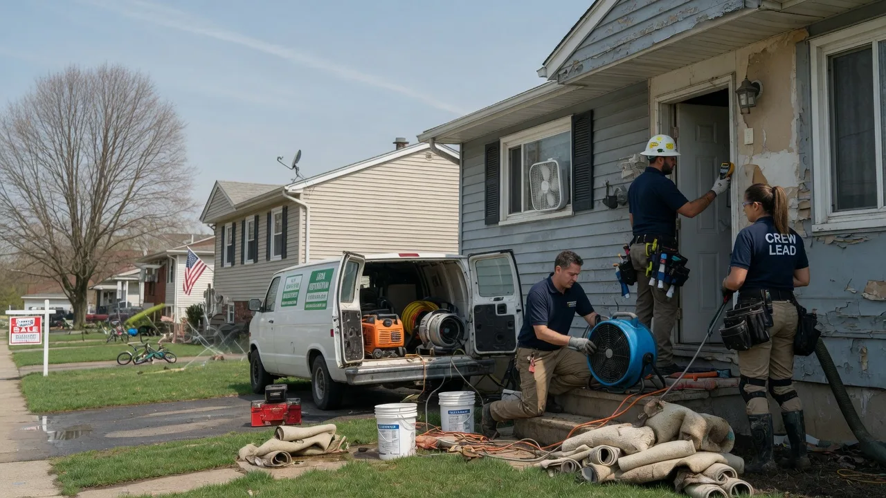 Flood Cleanup in Saint Inigoes, MD near me